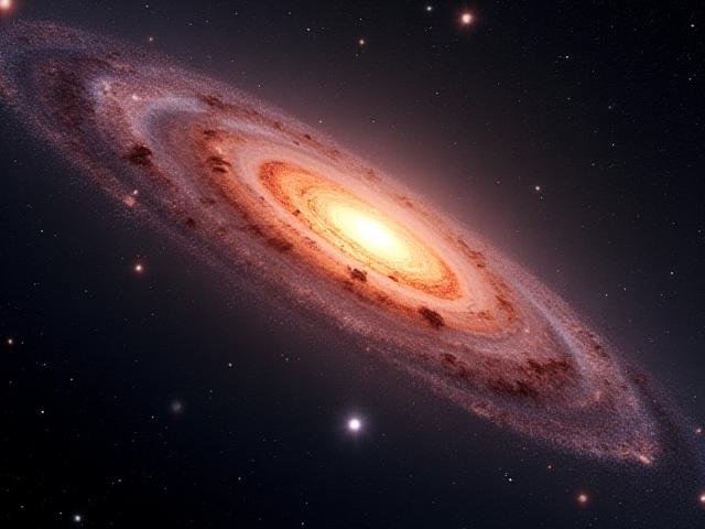 James Webb Space Telescope image of a distant galaxy cluster